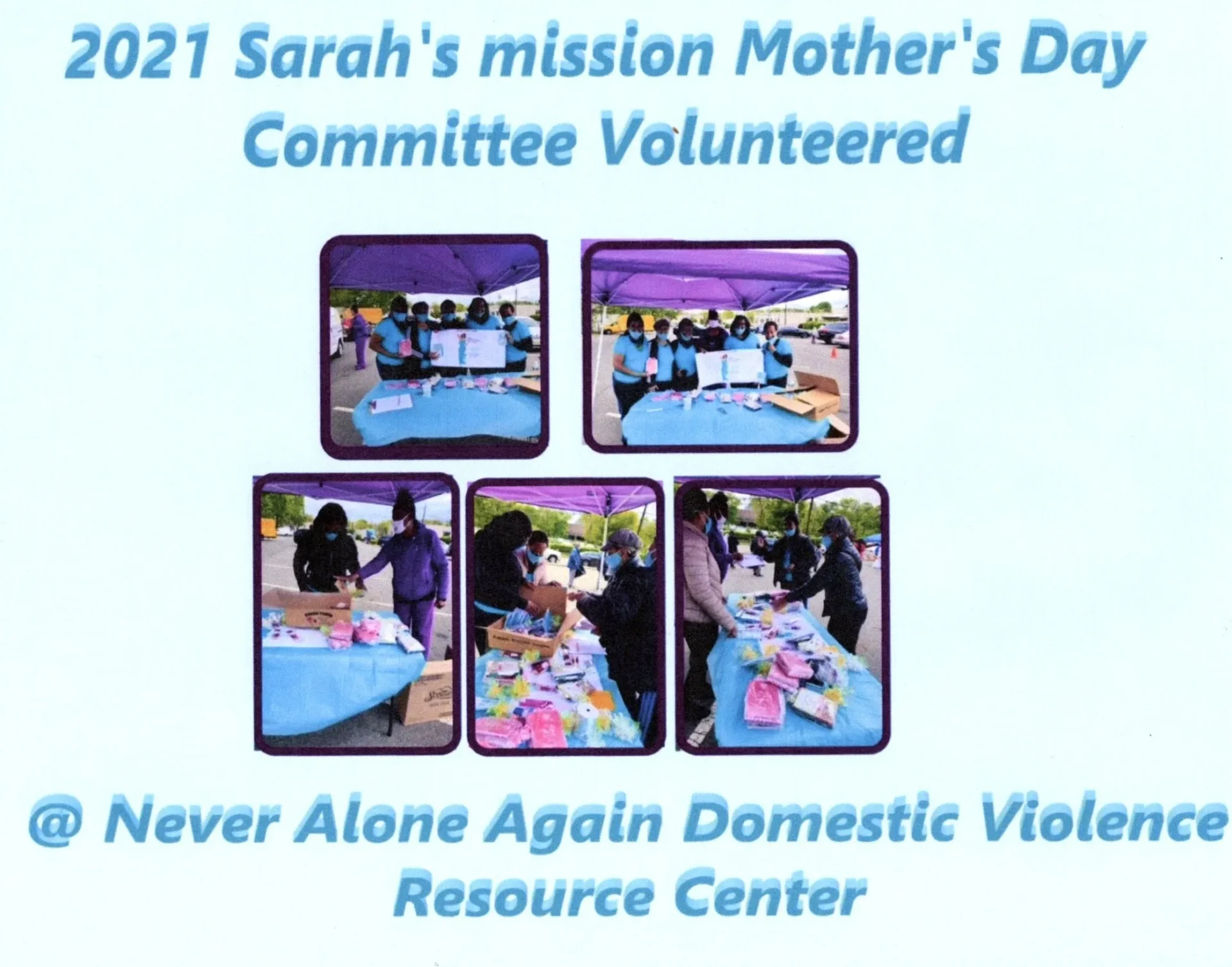 Sarah's mission, inc.