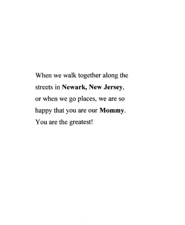 A poem about the city of newark, new jersey.