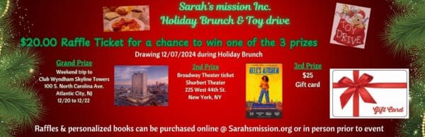 Holiday Brunch & Toy Drive Raffle Ticket